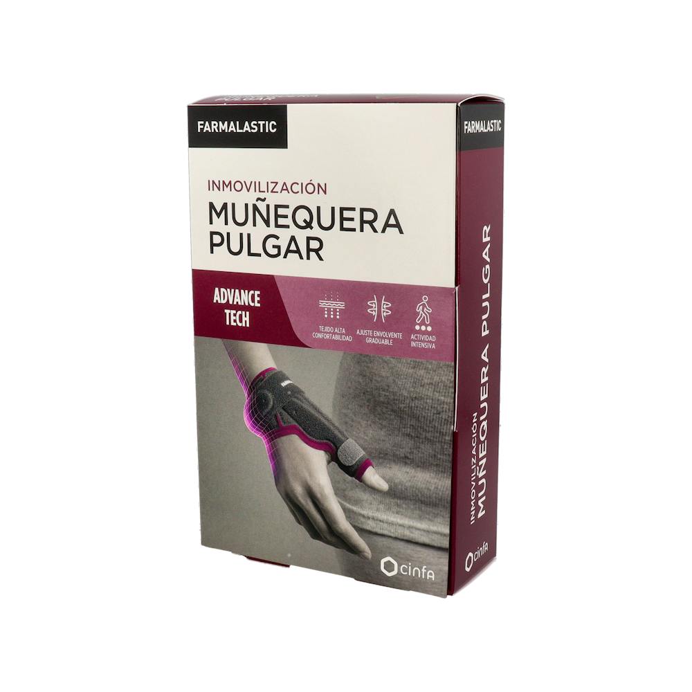 Farmalastic Advance Muñequera Inmovilizadora de Pulgar Talla 1