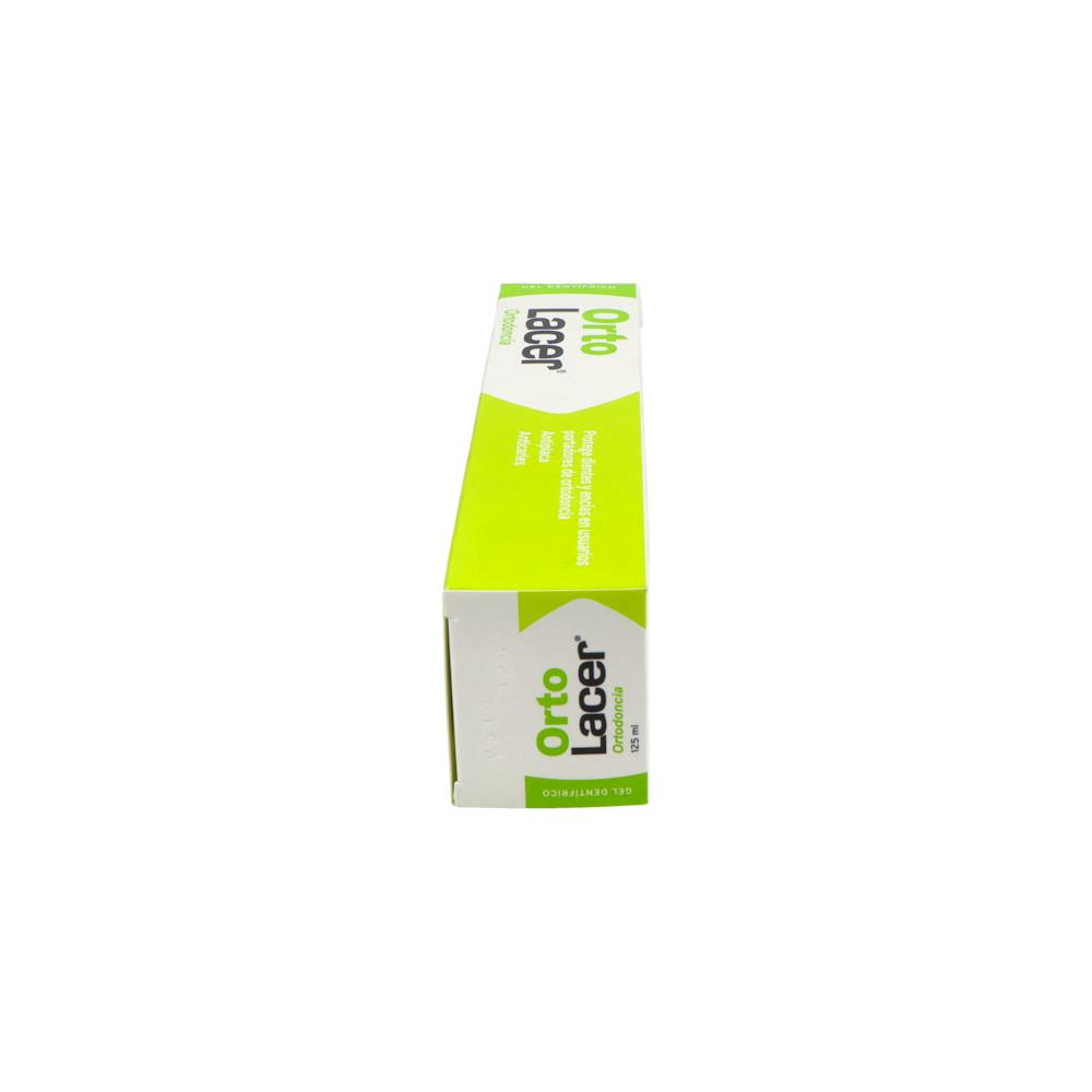 Ortolacer Gel Dentífrico Ortodoncia Lima Fresca 125 ml
