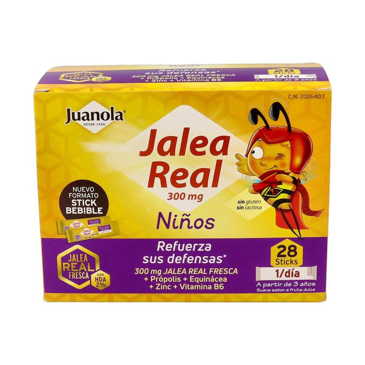Juanola Jalea Real Niños 28 Sobres 10 ml
