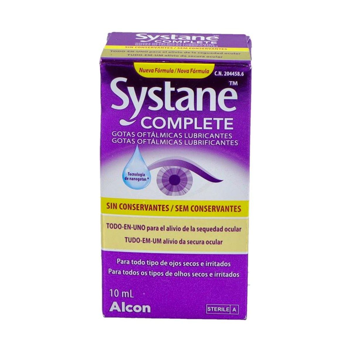 Systane Complete Gotas Oftálmicas sin Conservantes 10 ml