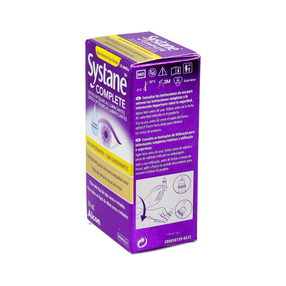 Systane Complete Gotas Oftálmicas sin Conservantes 10 ml