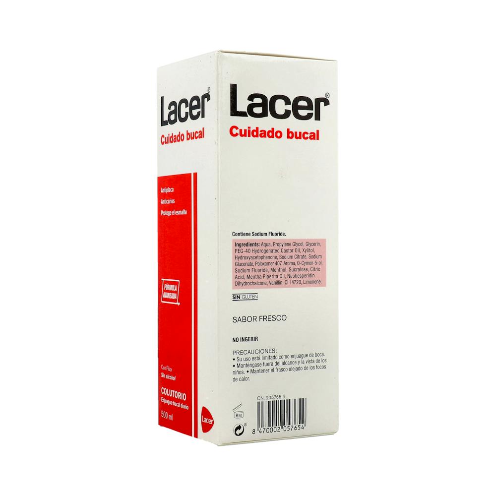 Lacer Colutorio con Flúor 500 ml