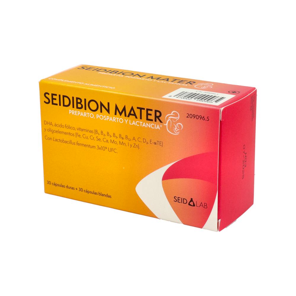 Seidibion Mater Embarazo 30 Cápsulas Duras + 30 Blandas