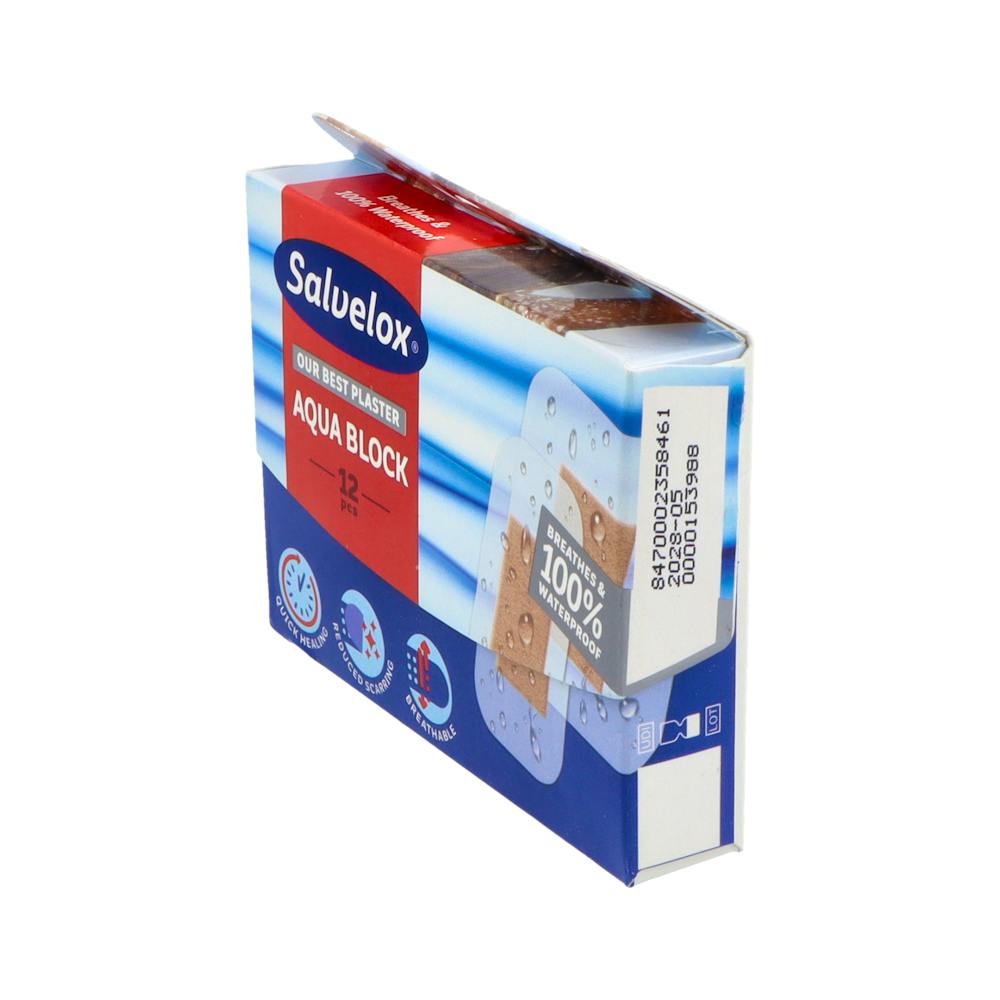 Salvelox Aqua Block Apósitos Impermeables 12 Unidades