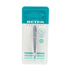Beter Pinza de Depilar Punta Recta Cromada 7,2 cm