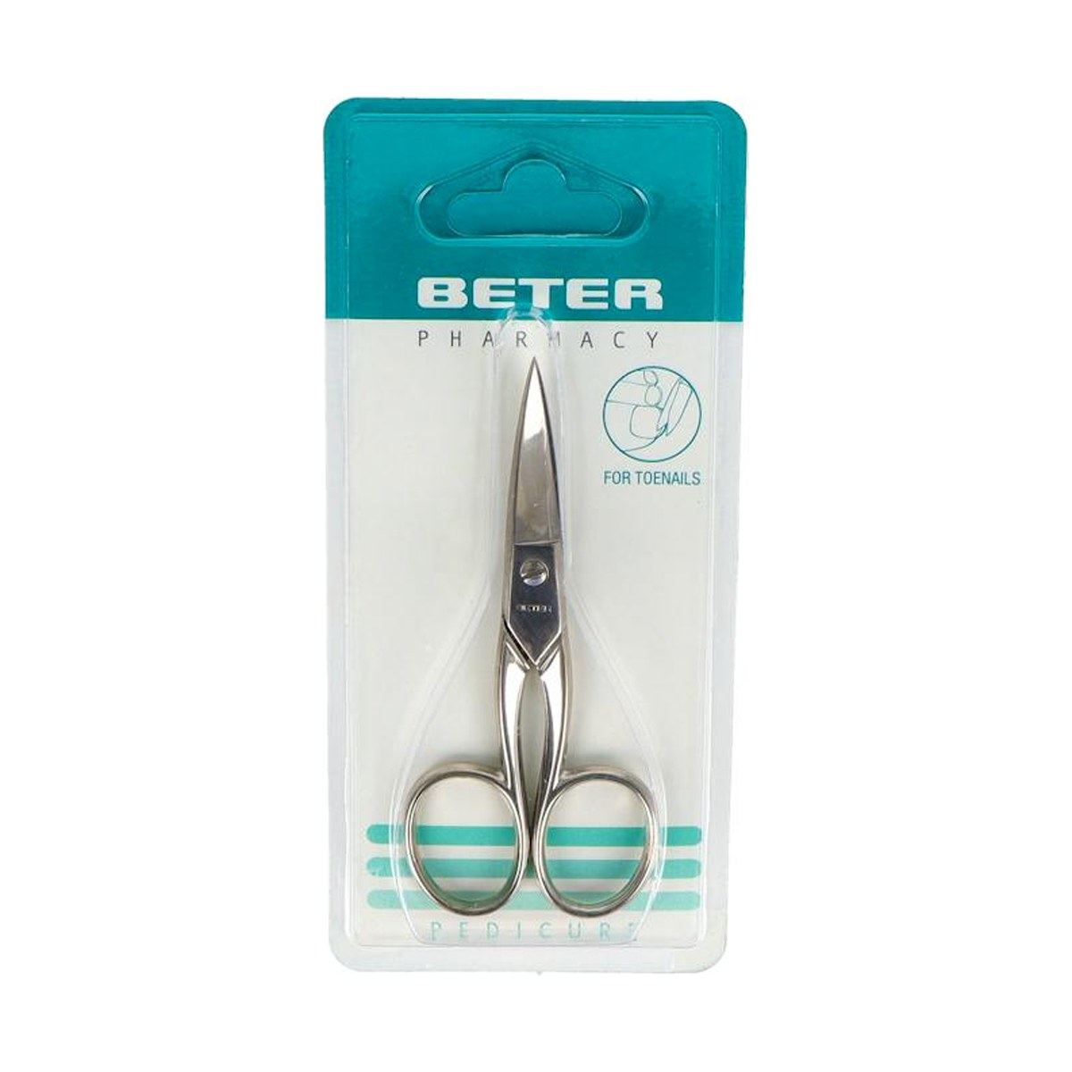Beter Tijera de Pedicura Punta Curva