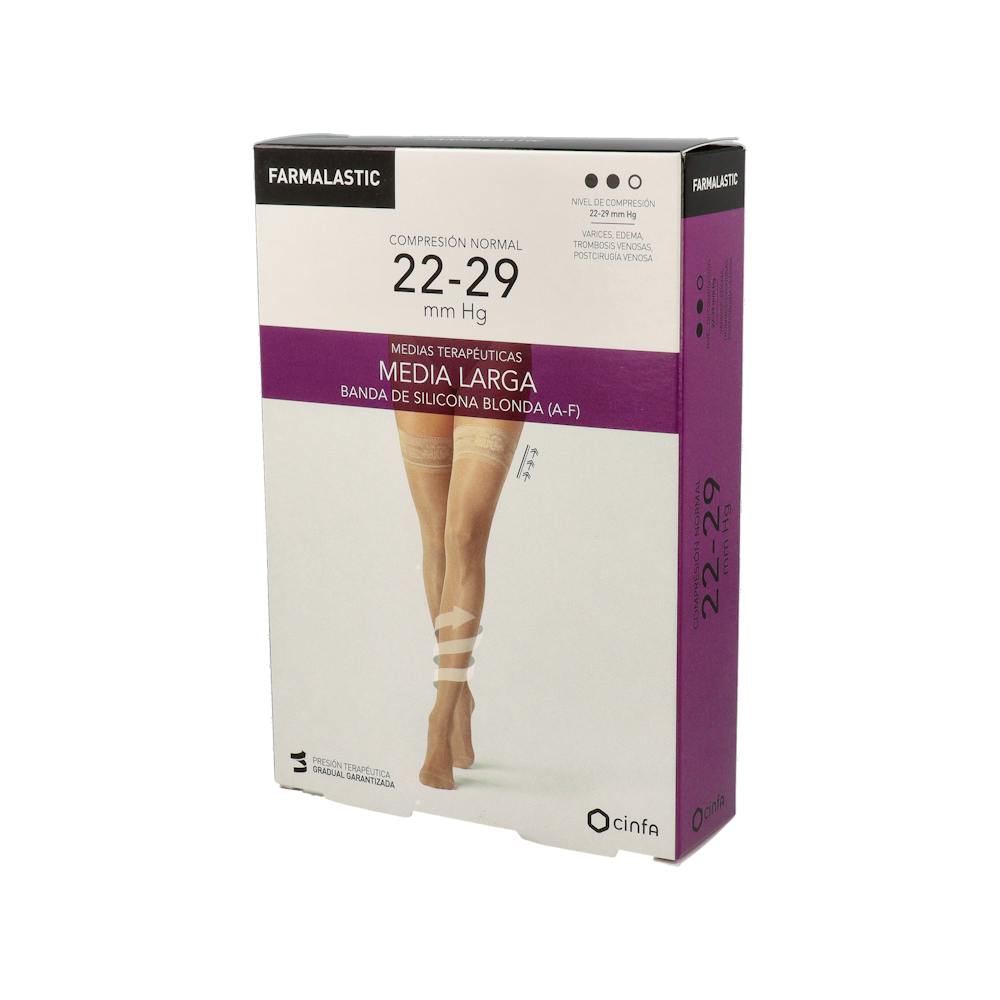 Farmalastic Panty de Compresión Normal Negro Talla Mediana