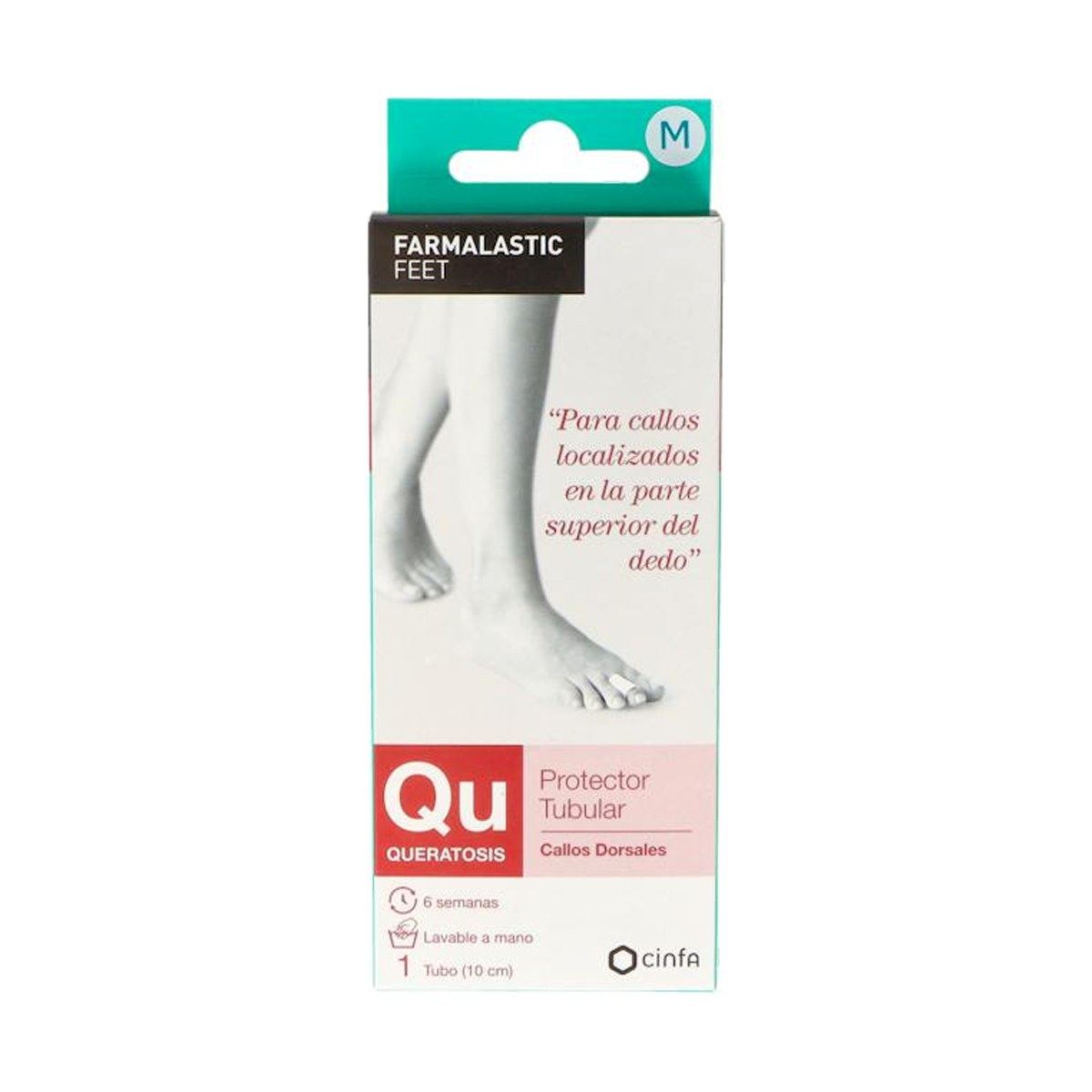 Farmalastic Protector Tubular de Gel Talla Mediana