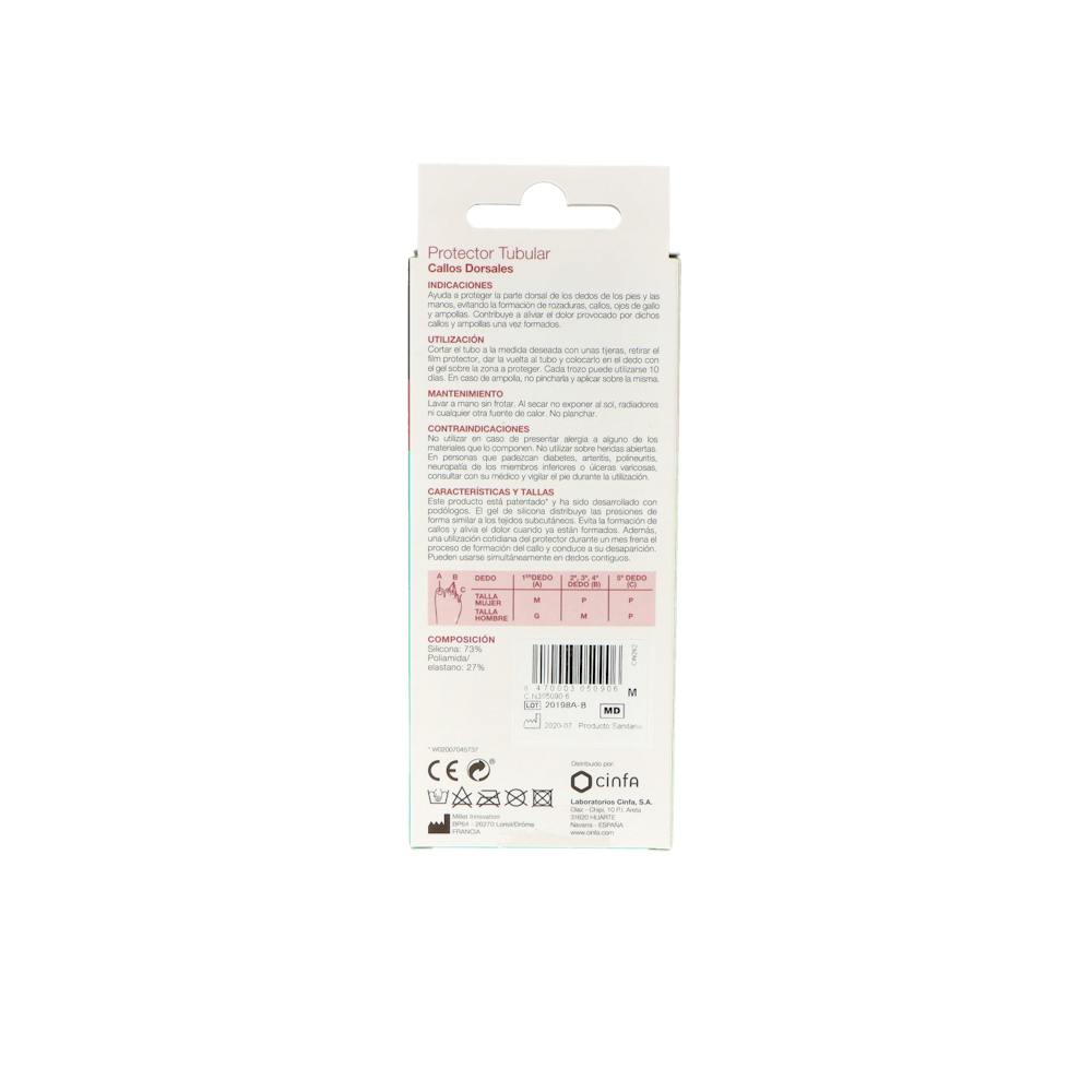 Farmalastic Protector Tubular de Gel Talla Mediana