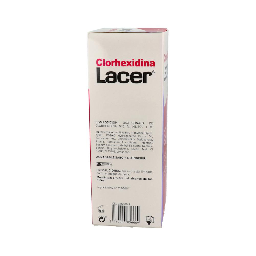 Lacer Colutorio Clorhexidina 0,12 % 500 ml