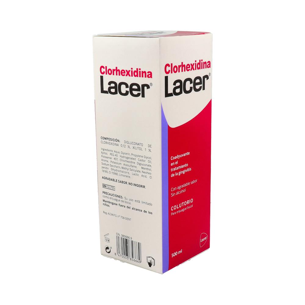 Lacer Colutorio Clorhexidina 0,12 % 500 ml