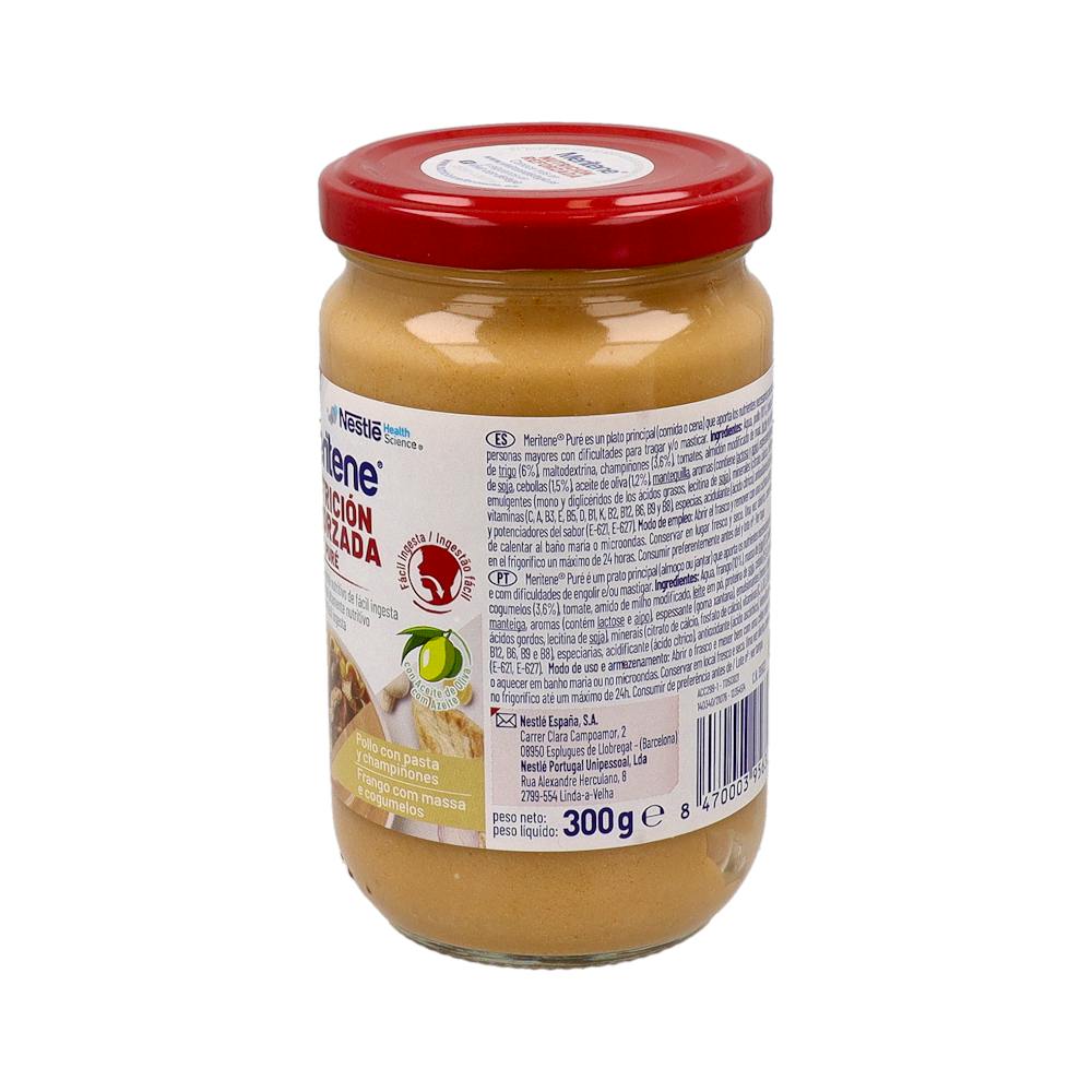 Resource Puré Pollo con Pasta y Champiñones 300 g