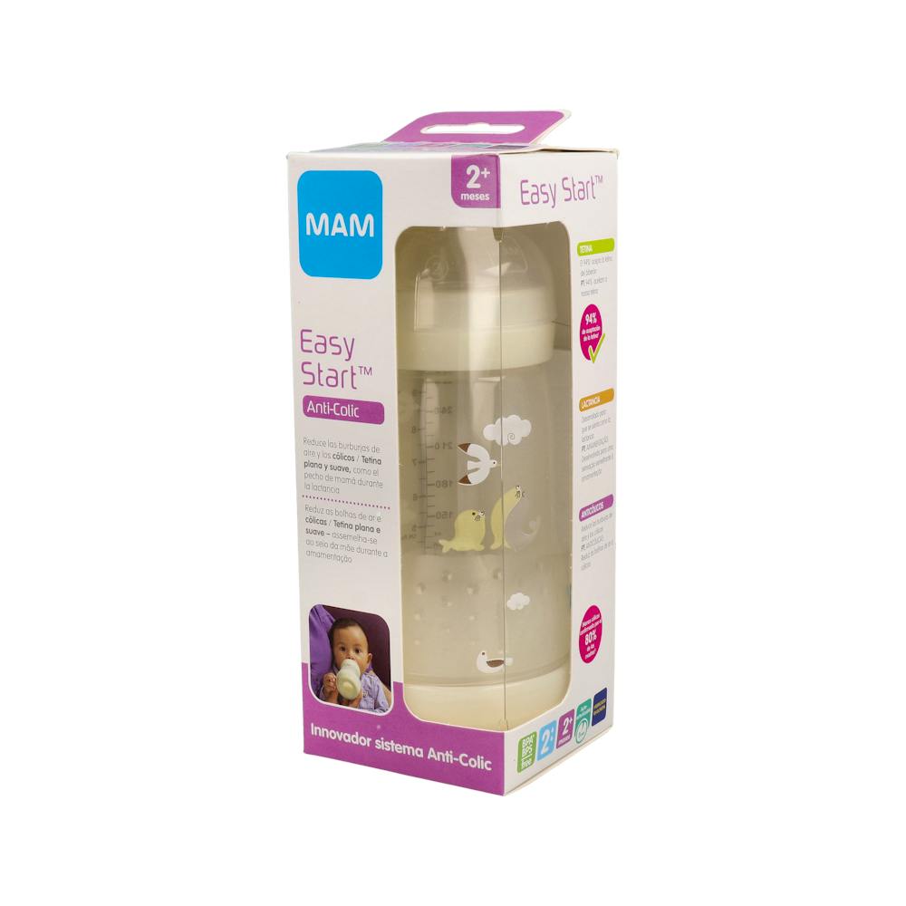 MAM Easy Start Biberón Anti-Cólico 260 ml Marfil