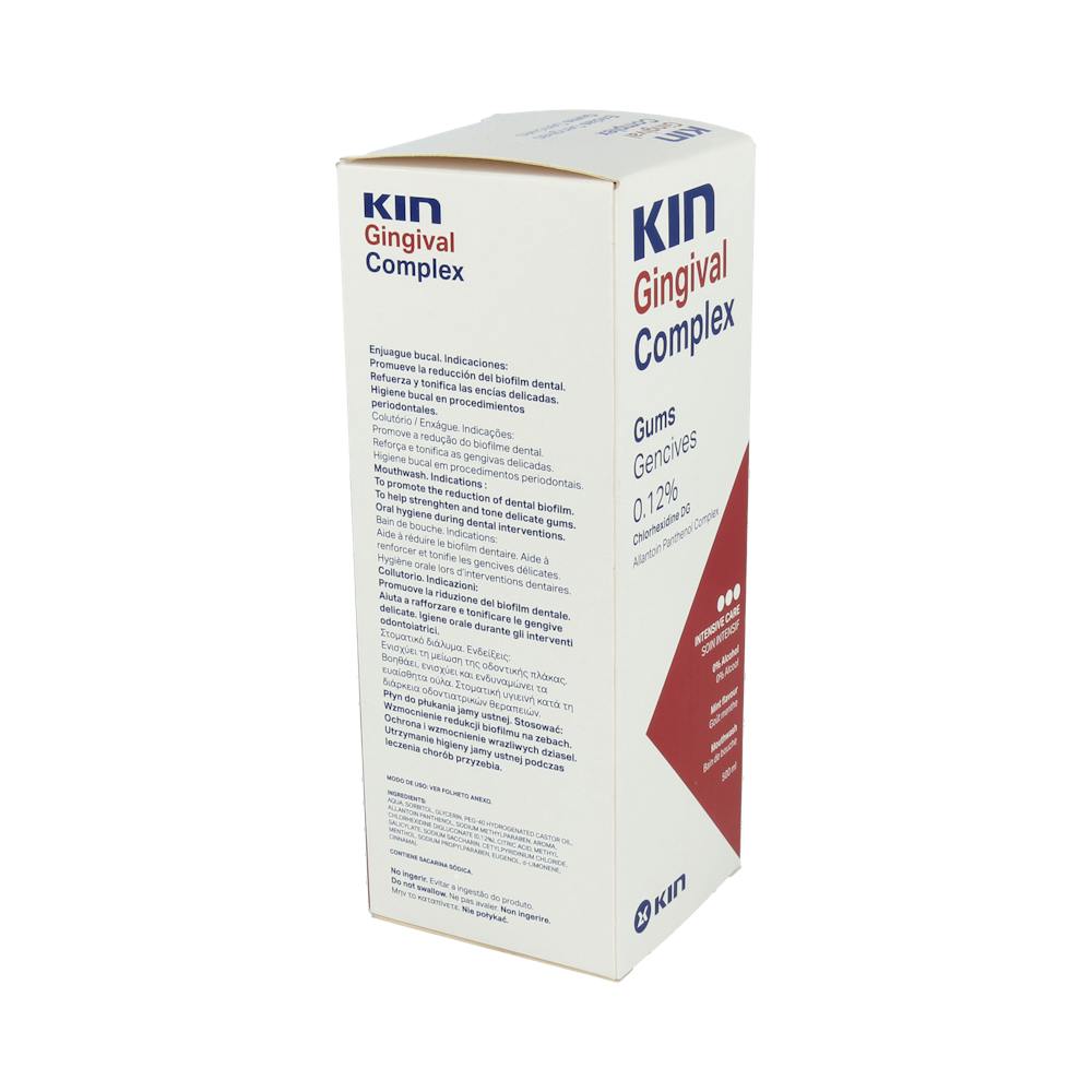 Kin Gingival Enjuague Bucal Encías 500 ml