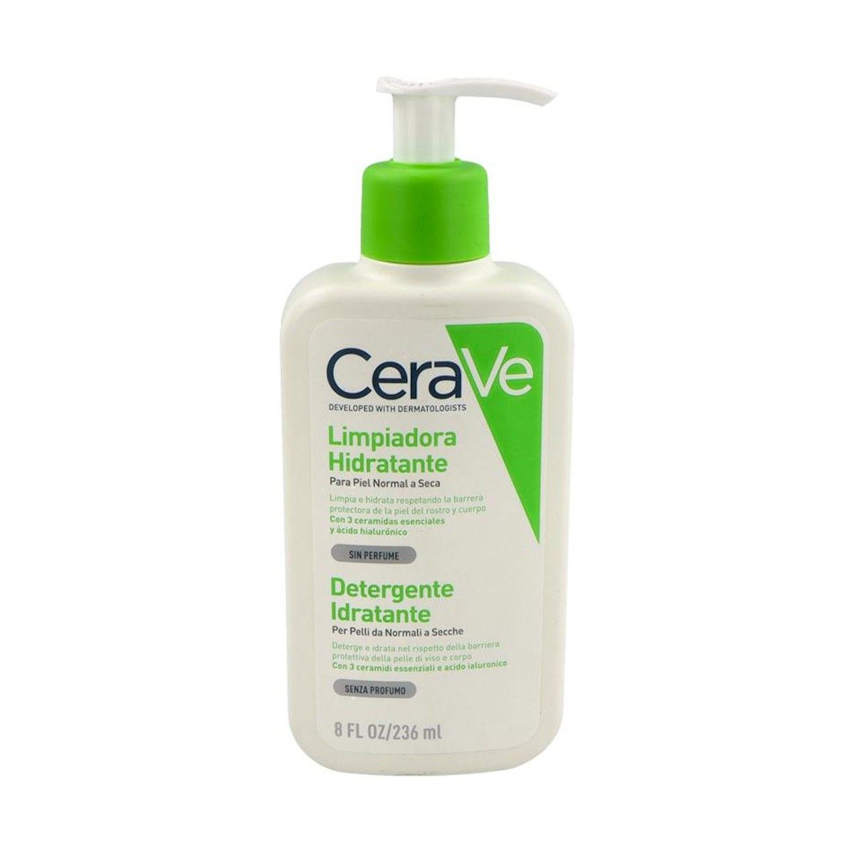 CeraVe Loción Limpiadora Hidratante Piel Normal a Seca 236 ml