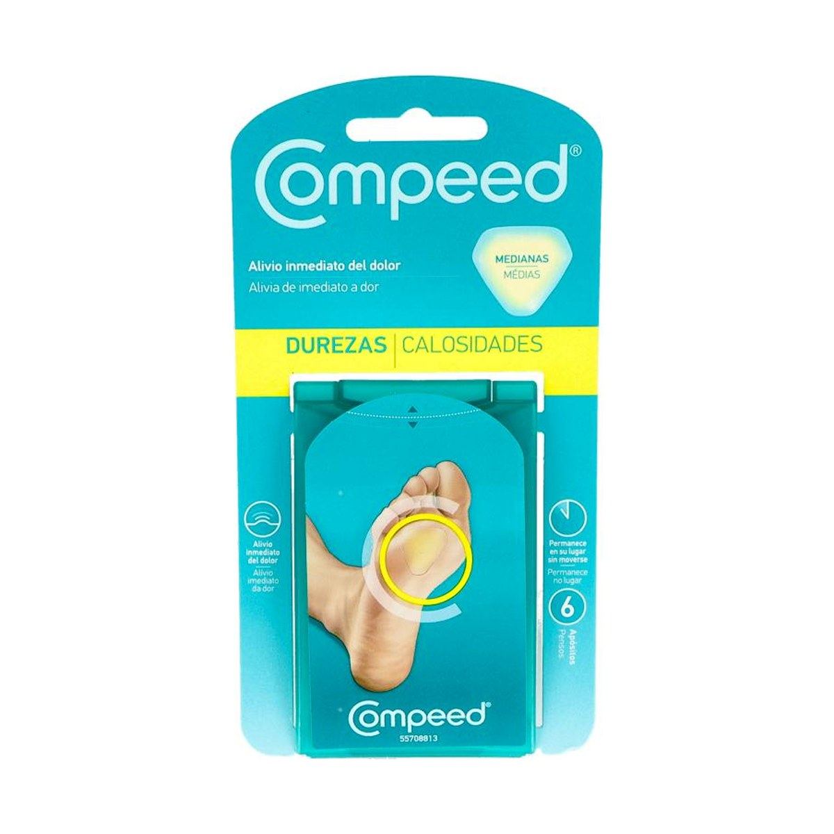 Compeed Durezas y Callosidades 6 Apósitos