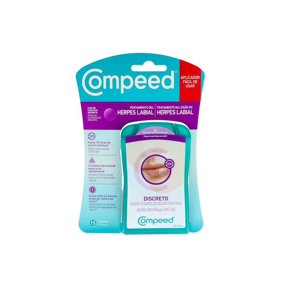 Compeed Parche Herpes Labial Hidrocoloide 15 Parches