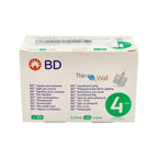 BD Micro-Fine Agujas para Pluma de Insulina 32G 4 mm 100 Unidades