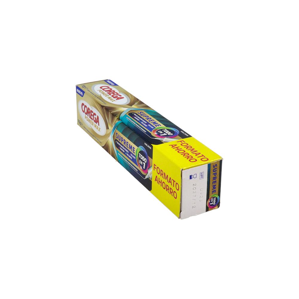 Corega Power Max Supreme Todo en 1 Crema Adhesiva 70 g