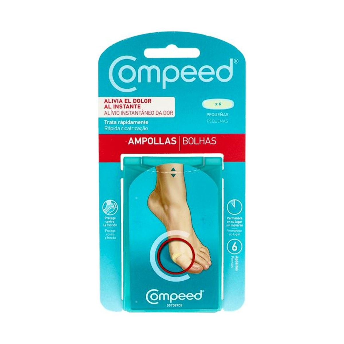 Compeed Ampollas Apósitos Pequeños 6 Unidades