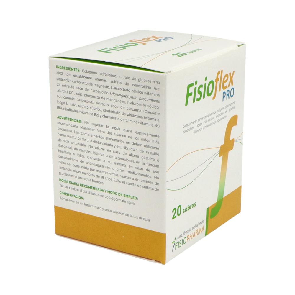 Fisioflex Pro Articulaciones 20 Sobres