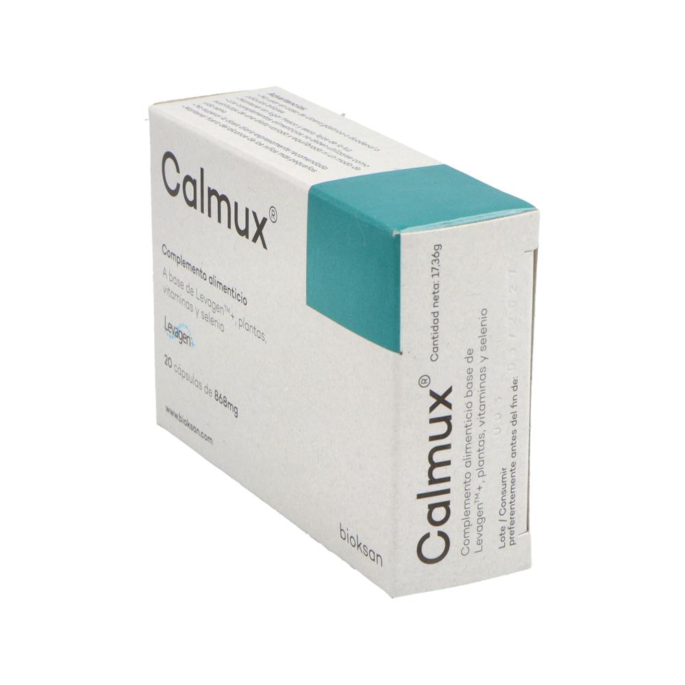 Calmux Ansiedad y Nerviosismo 20 Cápsulas