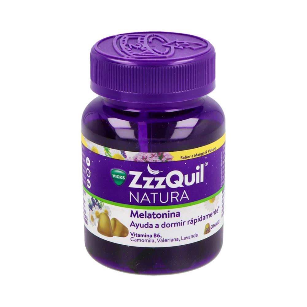 ZzzQuil Melatonina Mango y Plátano 30 Gummies
