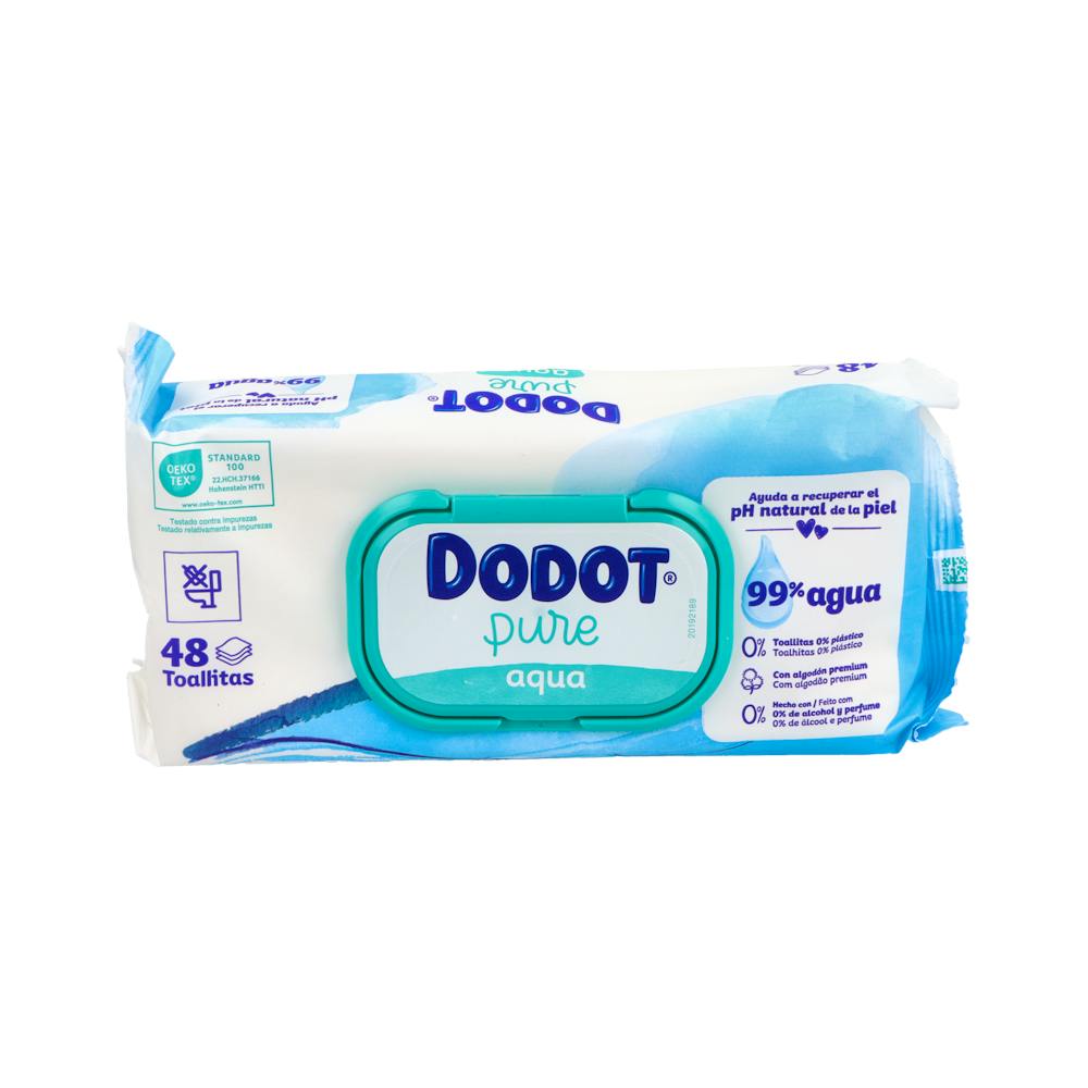 Dodot Aqua Pure Toallitas Bebé 48 Unidades Plastic Free