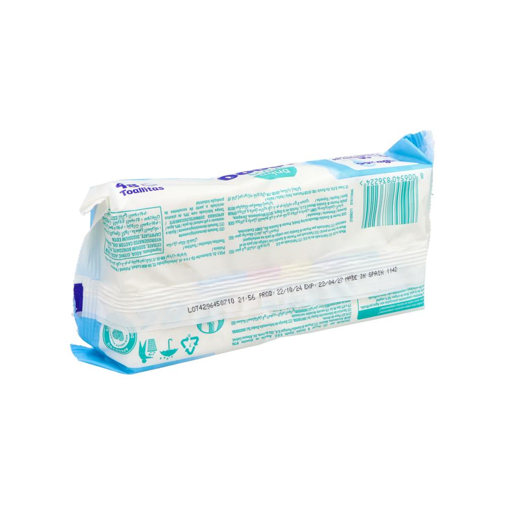 Dodot Aqua Pure Toallitas Bebé 48 Unidades Plastic Free
