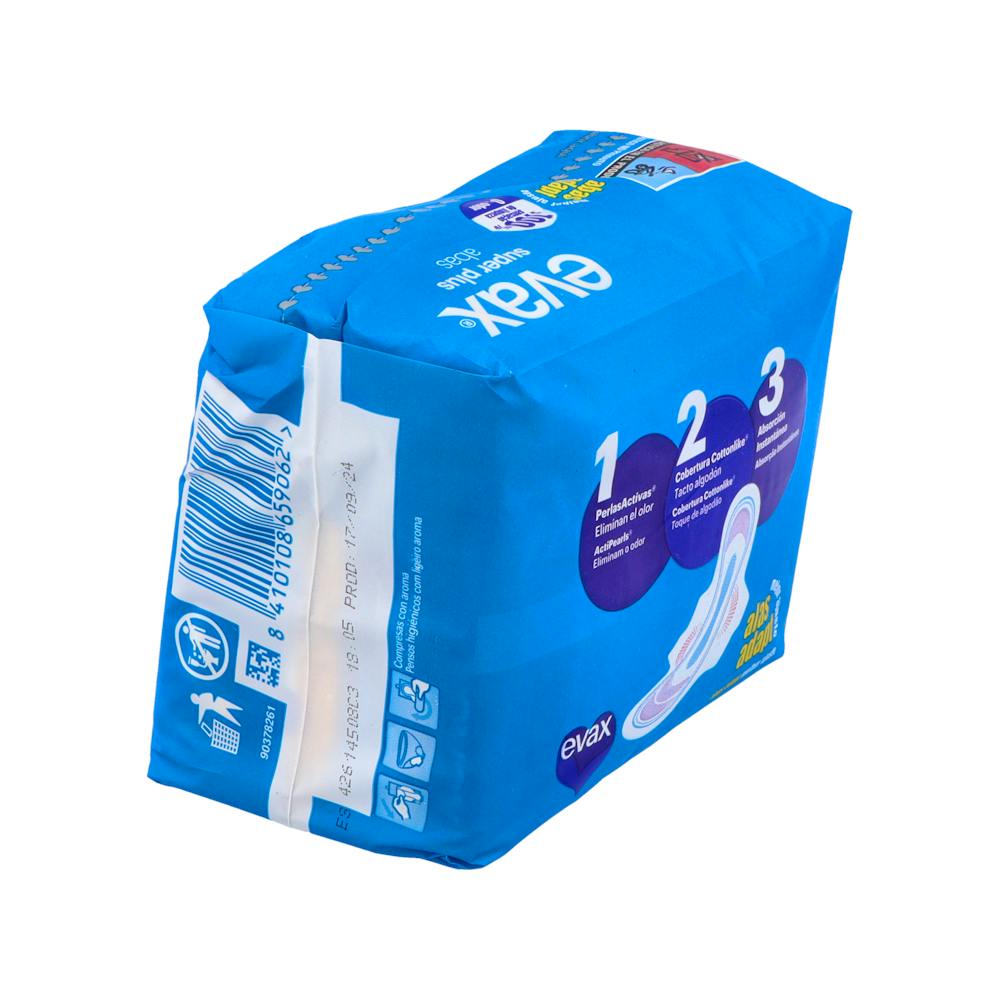 Evax Cottonlike Compresas Super Plus 10 Unidades