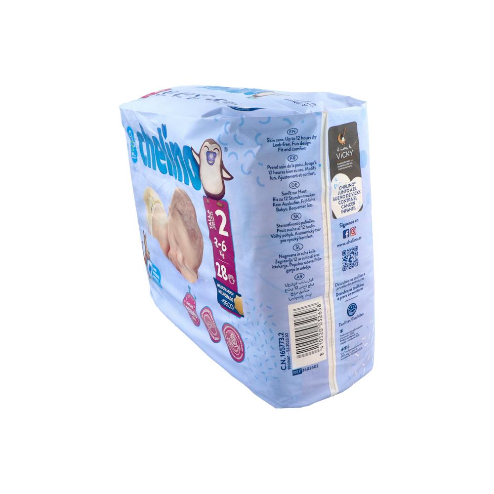 Chelino Fashion & Love Pañales Talla 2 (3-6 kg)