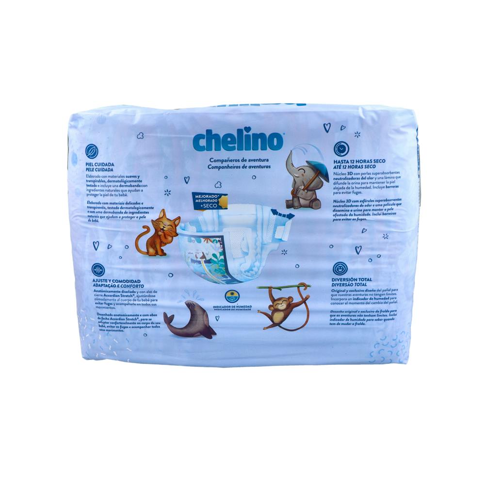 Chelino Fashion & Love Pañales Talla 4 (9-15 kg)