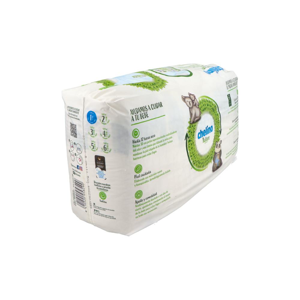 Chelino Nature Pañales Ecológicos Talla 1 Recién Nacido