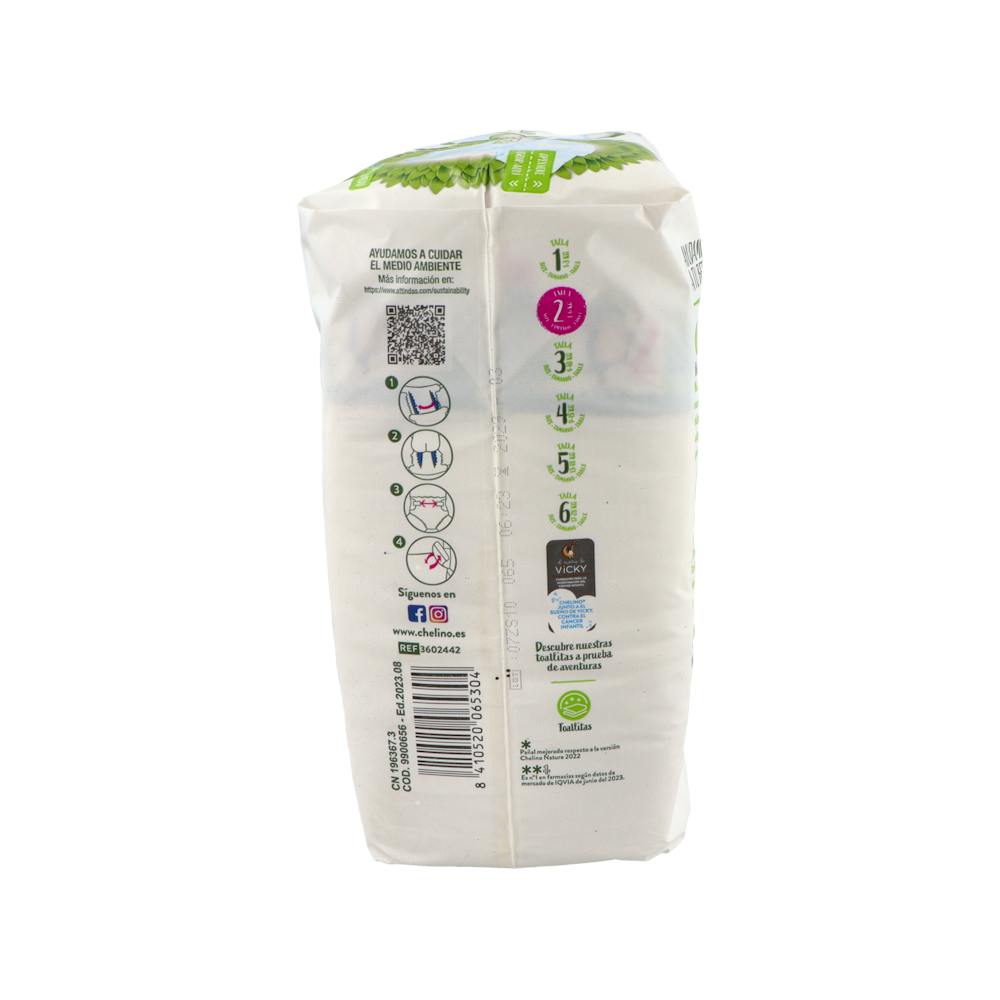 Chelino Nature Pañales Ecológicos Talla 2
