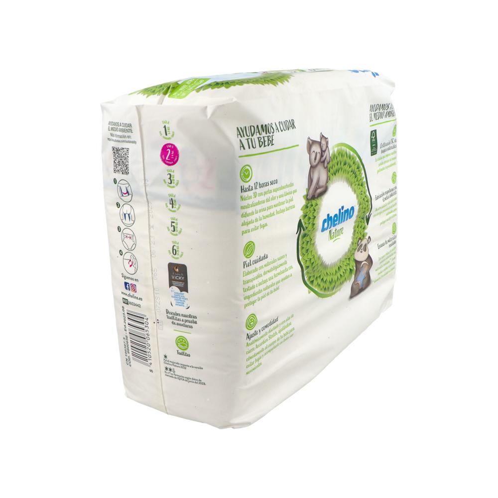 Chelino Nature Pañales Ecológicos Talla 2