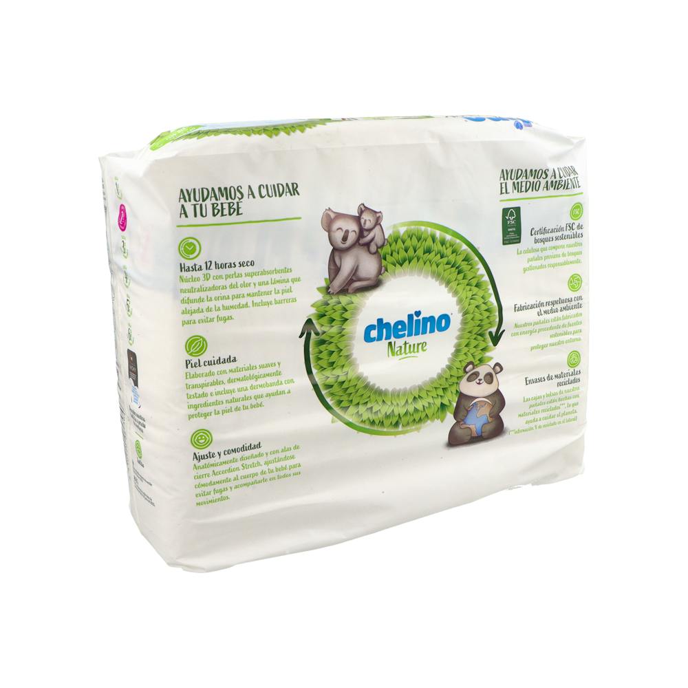 Chelino Nature Pañales Ecológicos Talla 2