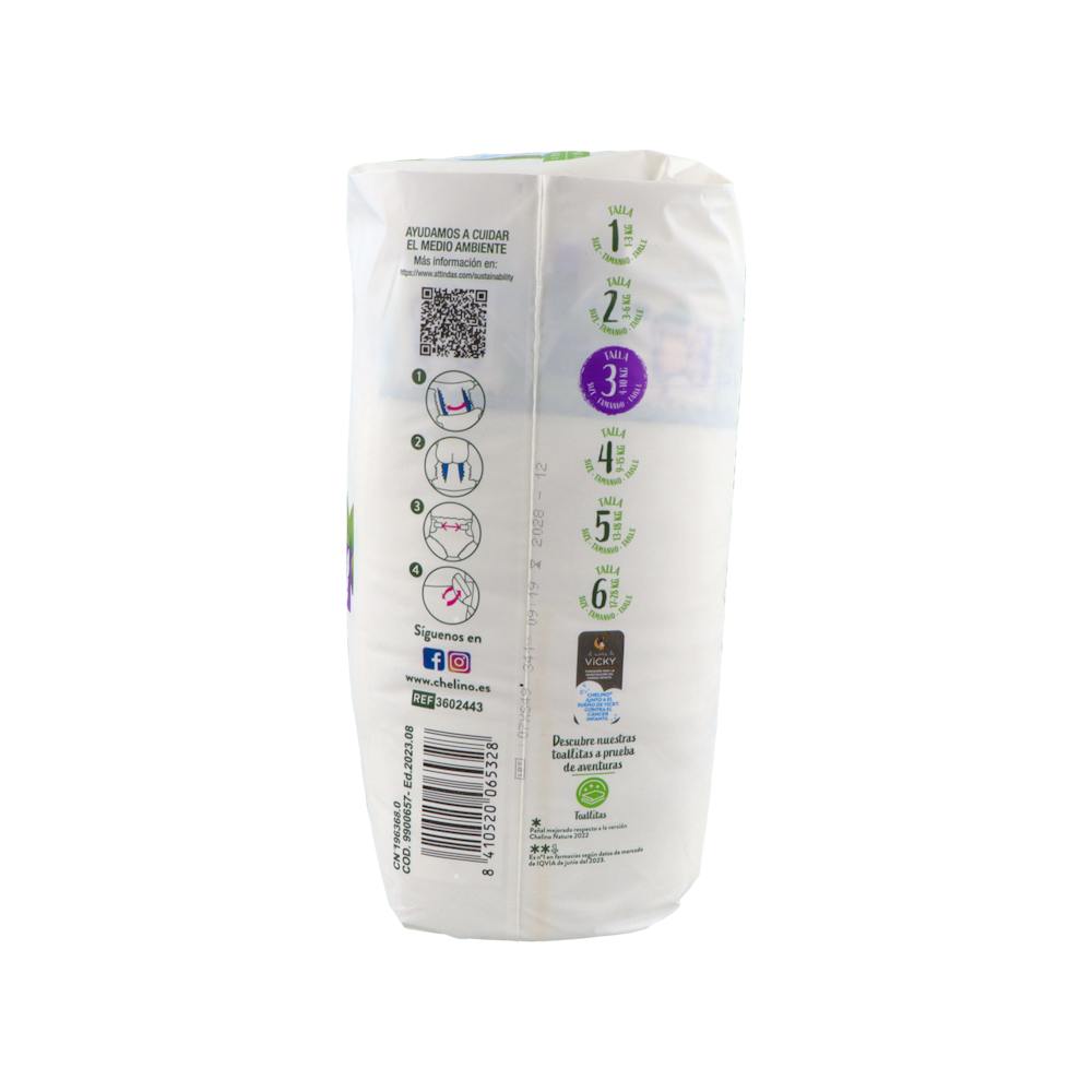 Chelino Nature Pañales Ecológicos Talla 3