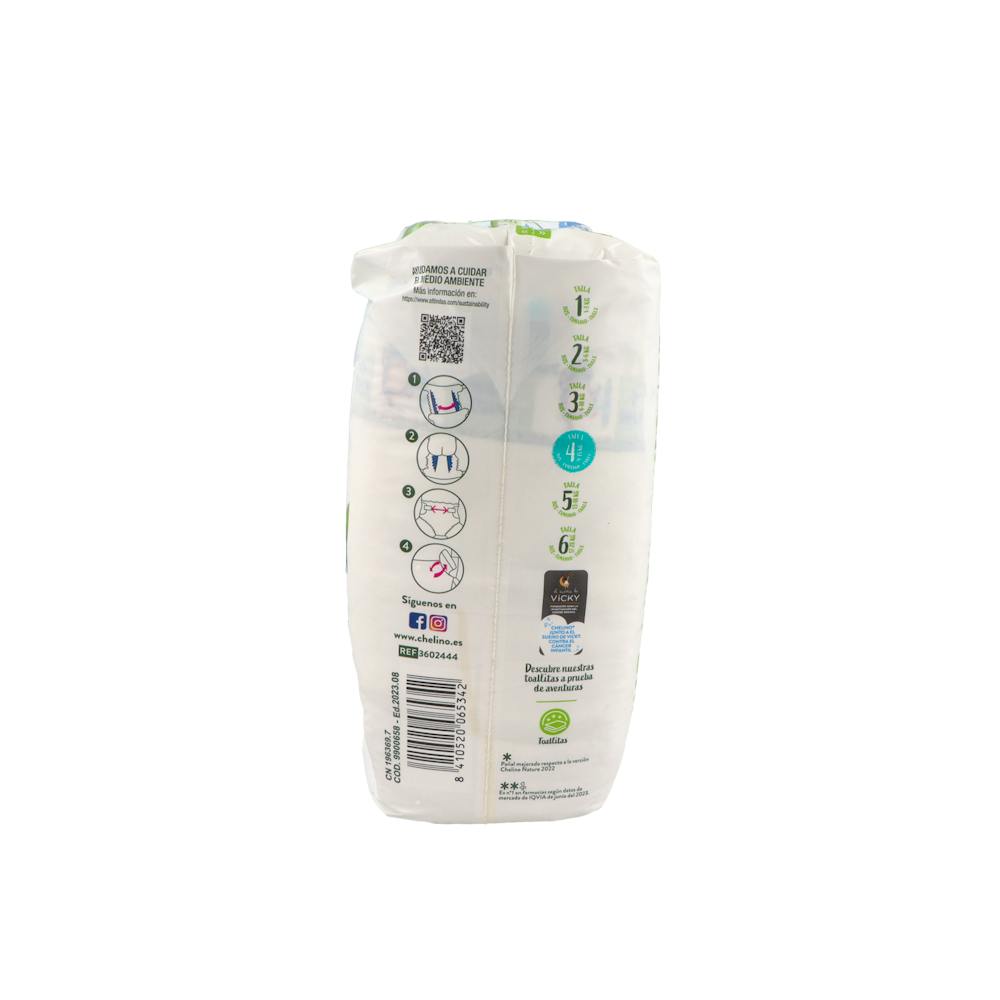 Chelino Nature Pañales Ecológicos Talla 4