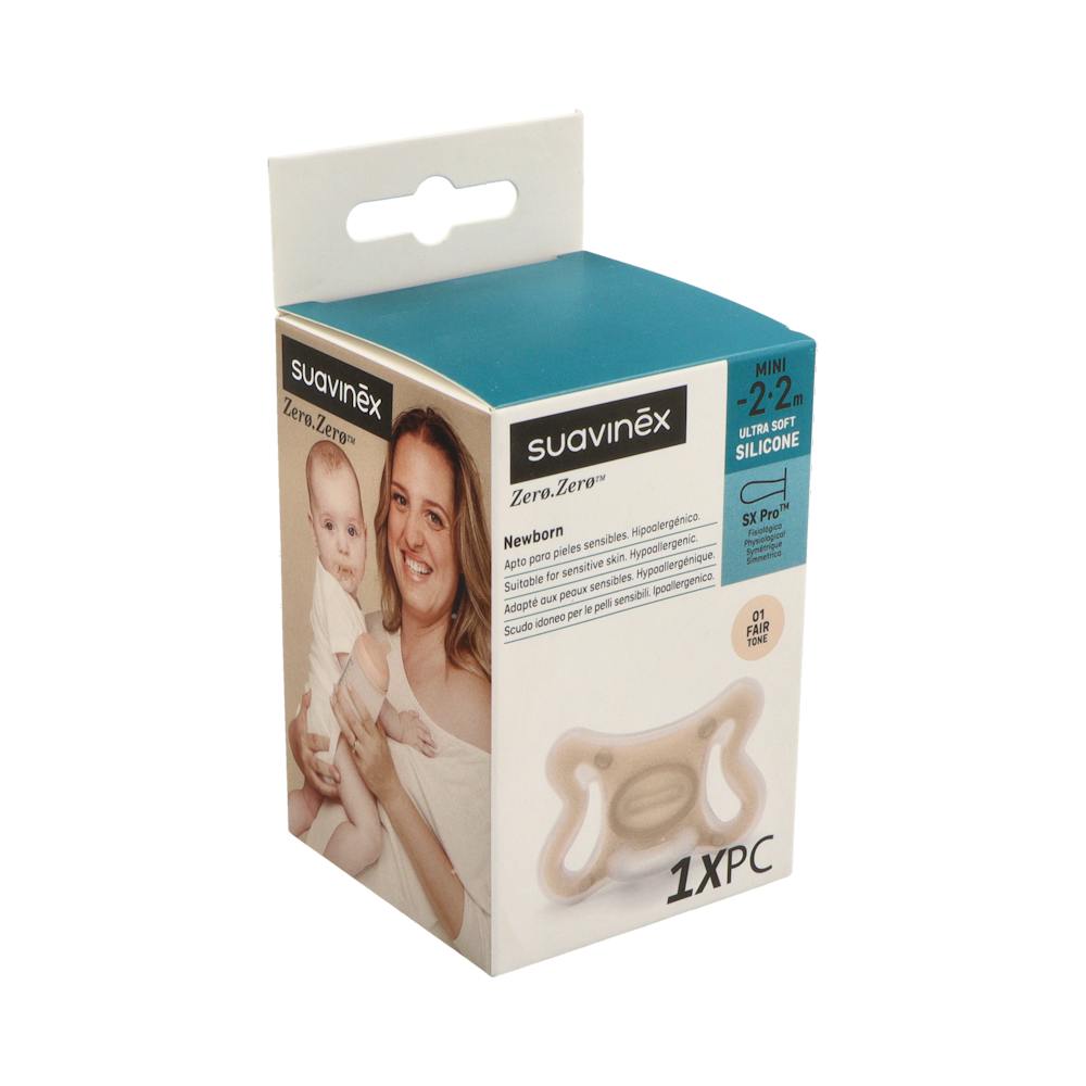 Suavinex SX Pro Zero Zero Chupete Fisiológico -2 a 2 Meses