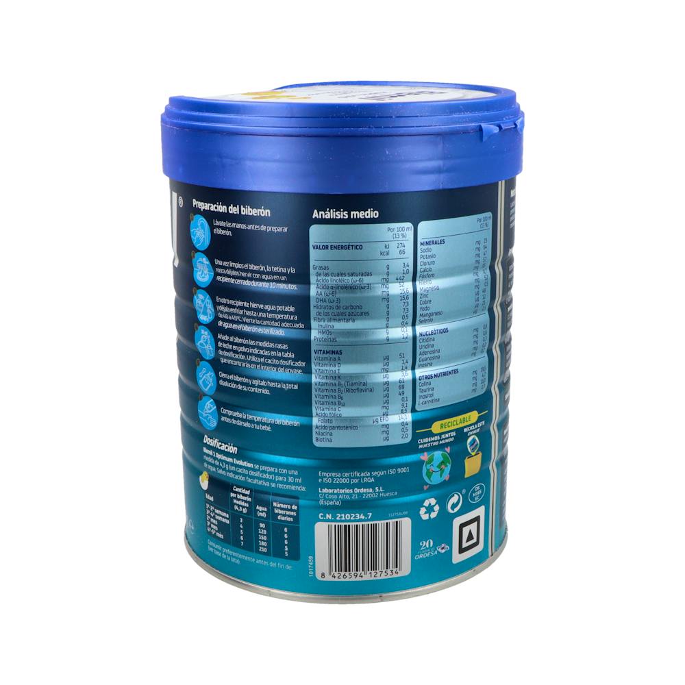 Blemil 1 Optimum Evolution Leche para Lactantes 800 g