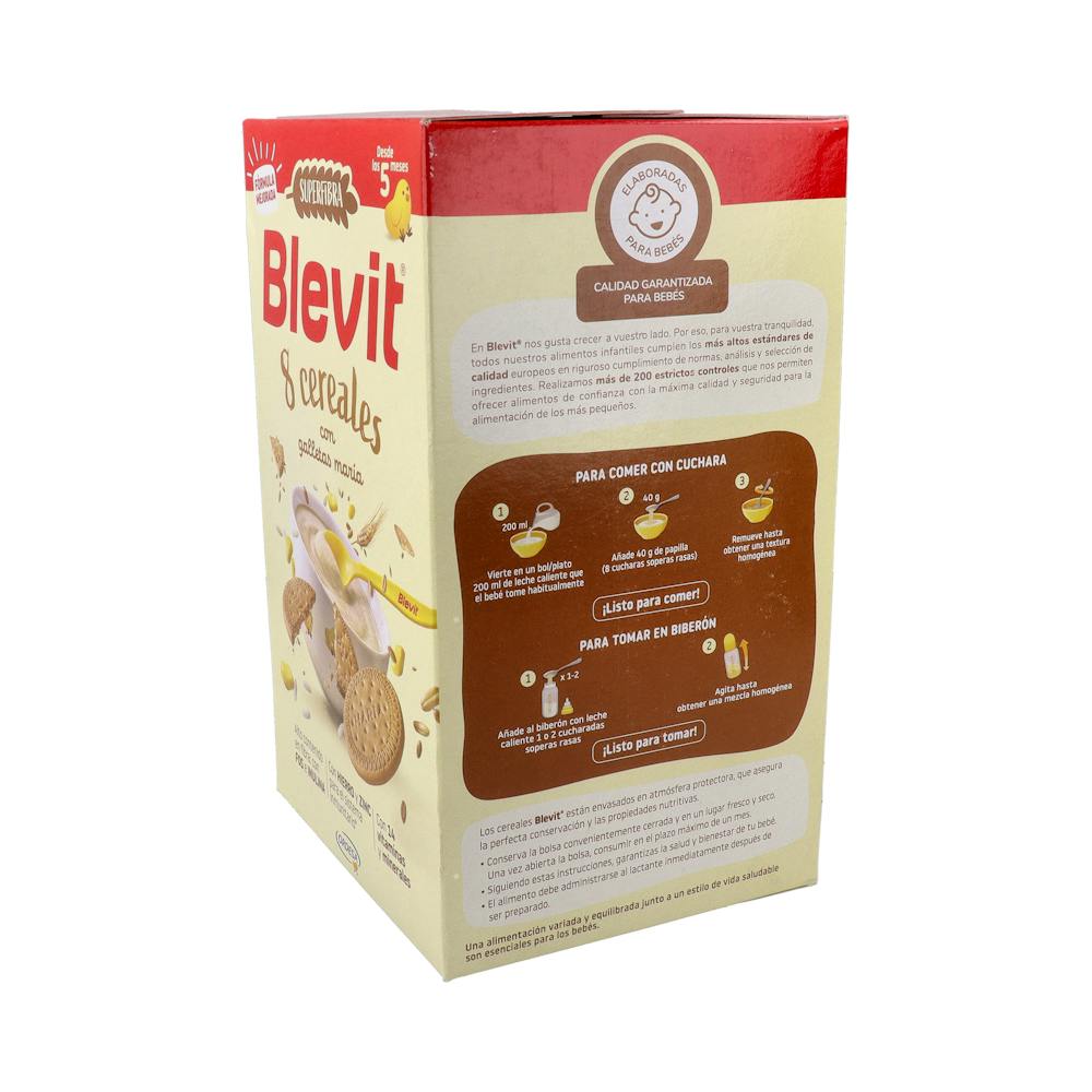 Blevit Superfibra 8 Cereales con Galleta Papilla 500 g