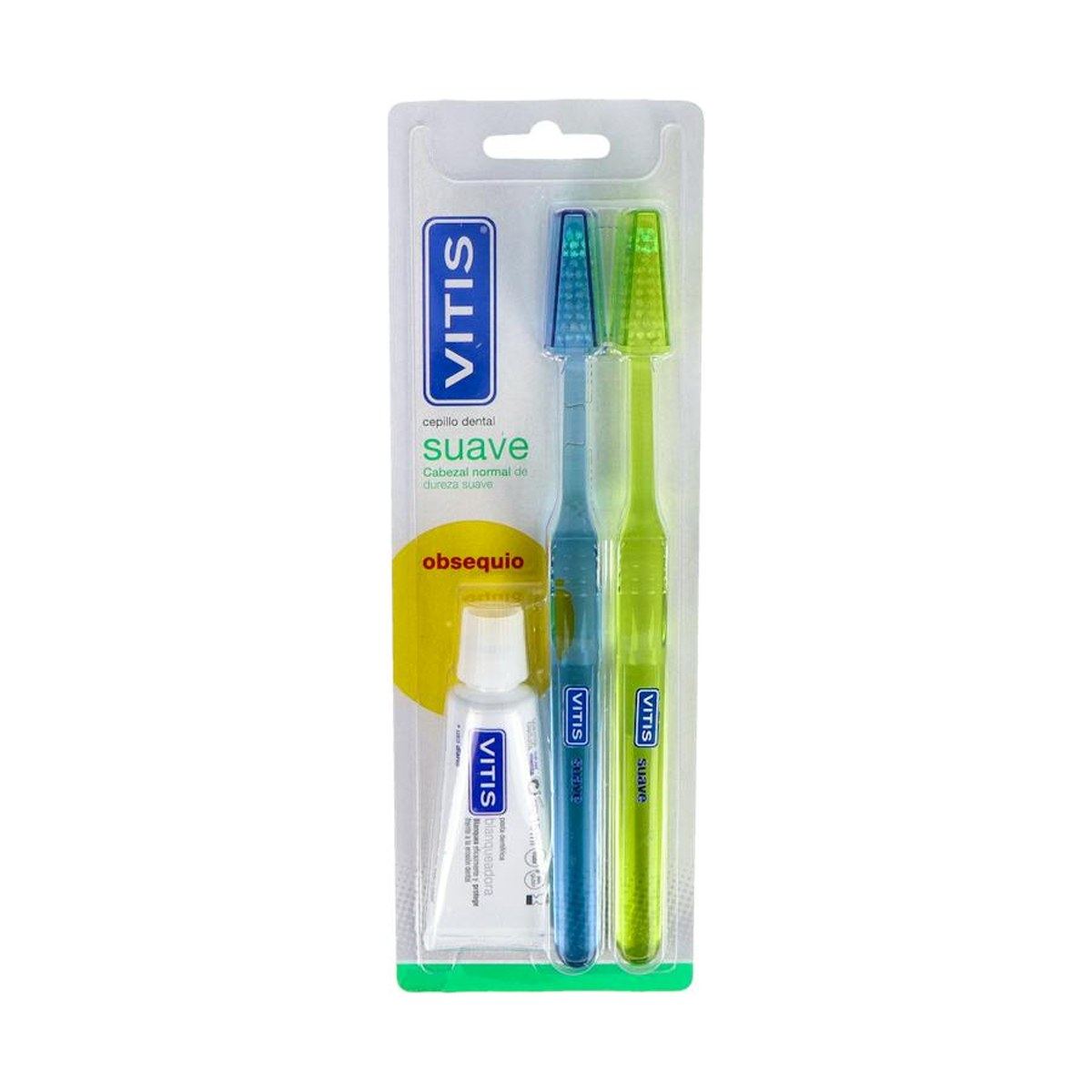 Vitis Cepillo Dental Suave Pack 2 Unidades