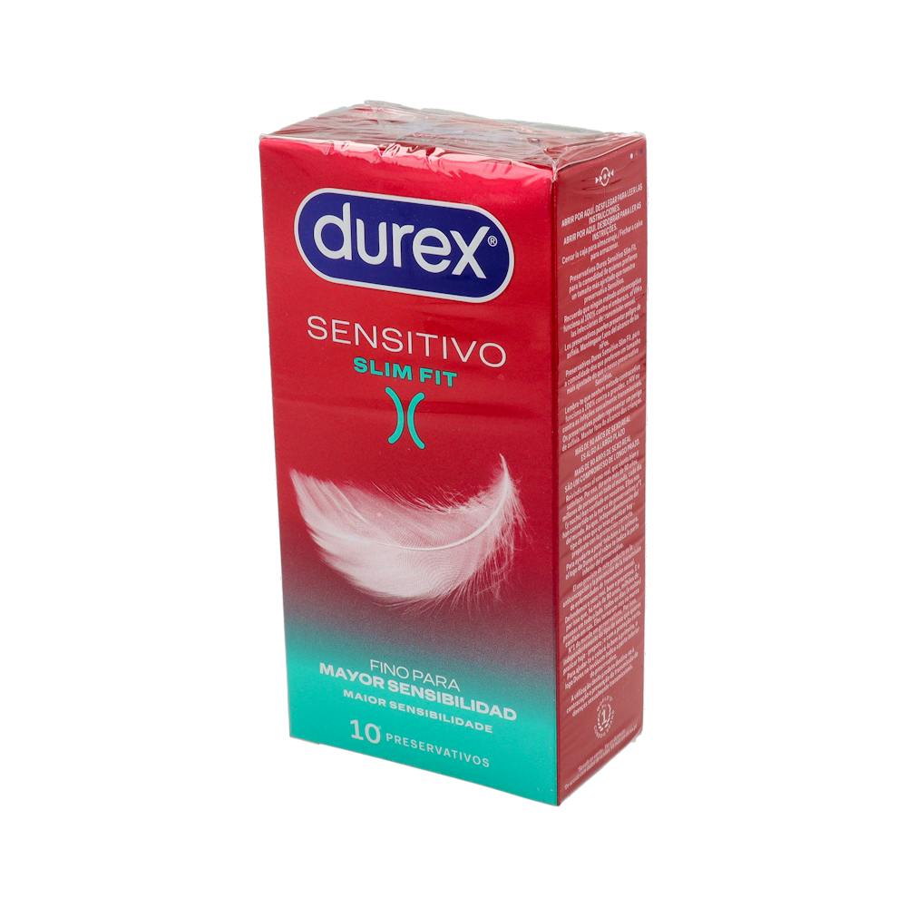 Durex Sensitivo Slim Fit Preservativos 10 Unidades