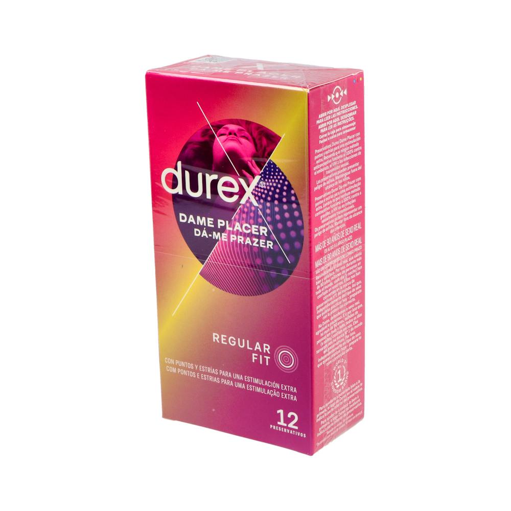 Durex Dame Placer Preservativos 12 Unidades