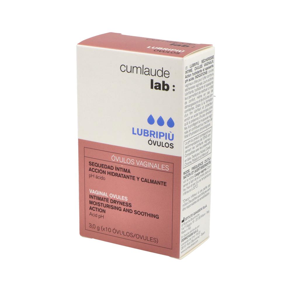 Cumlaude Lab Lubripiù Óvulos Vaginales Hidratantes 10 Unidades