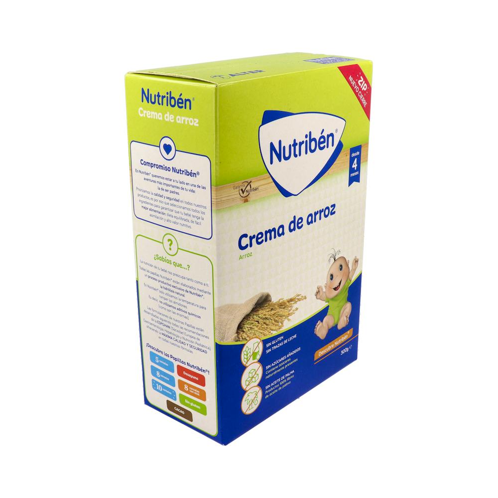 Nutribén Crema de Arroz Papilla Sin Gluten 300 g