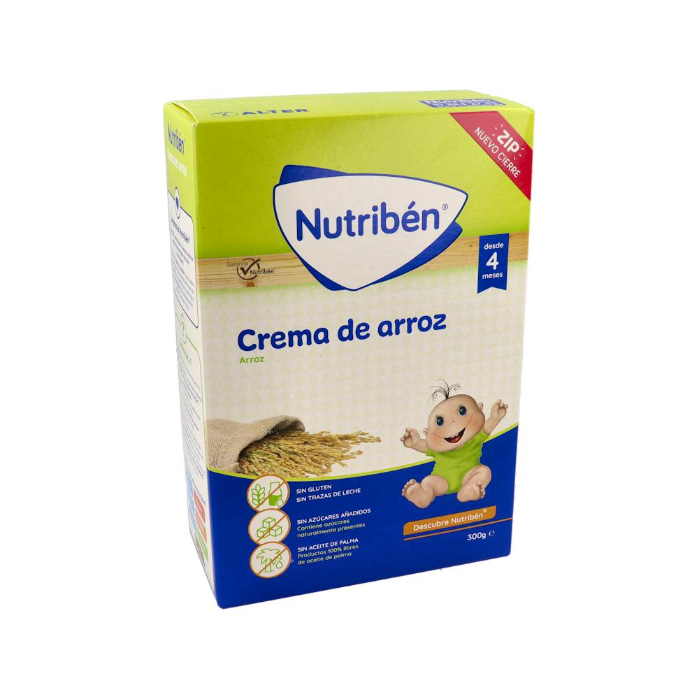 Nutribén Crema de Arroz Papilla Sin Gluten 300 g