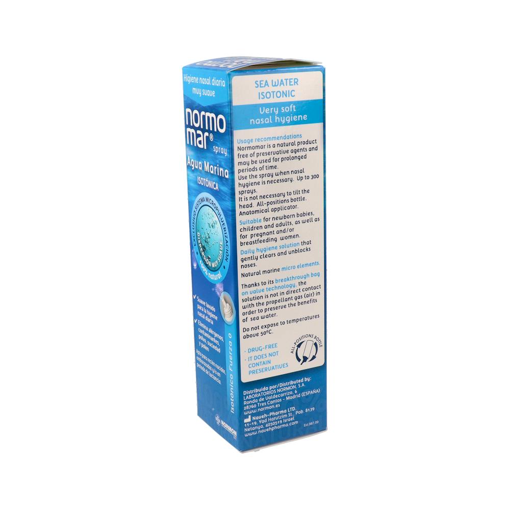 Normomar Agua Marina Limpieza Nasal Spray 100 ml