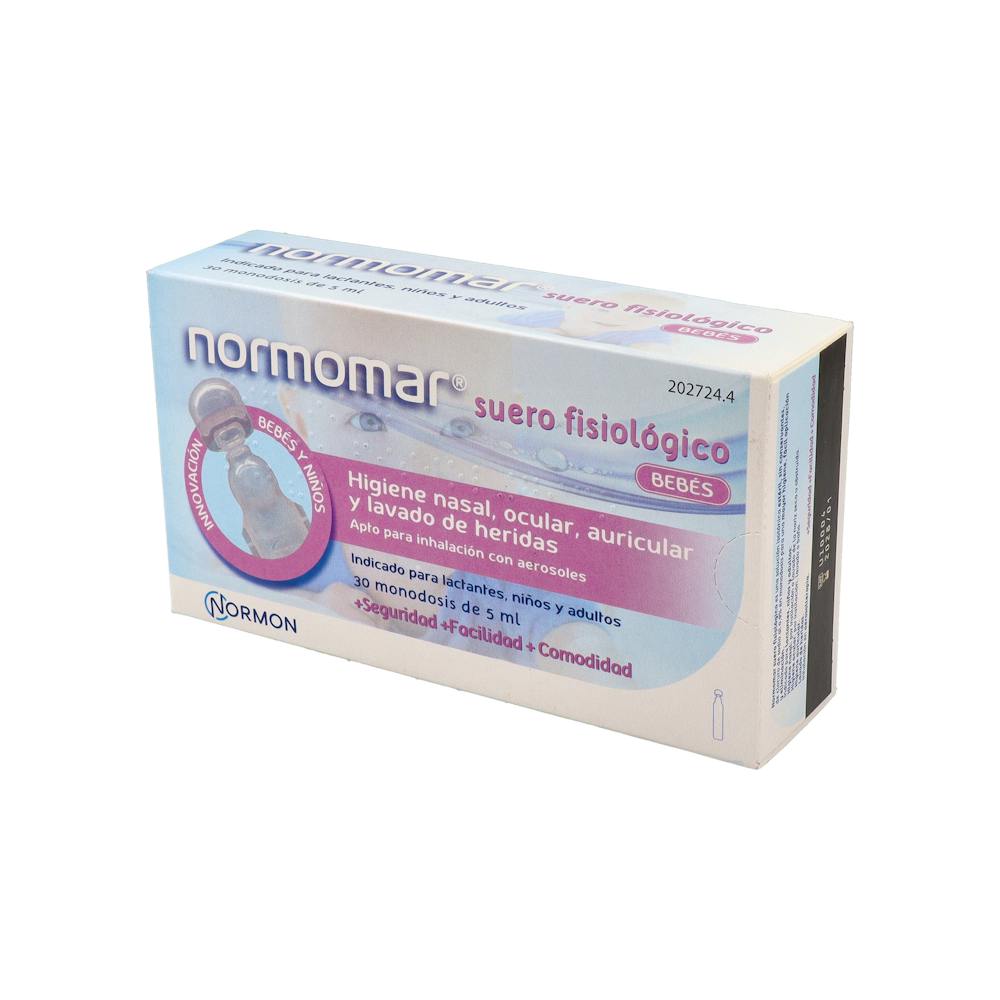 Normomar Suero Fisiológico Bebé 30 Ampollas 5 ml