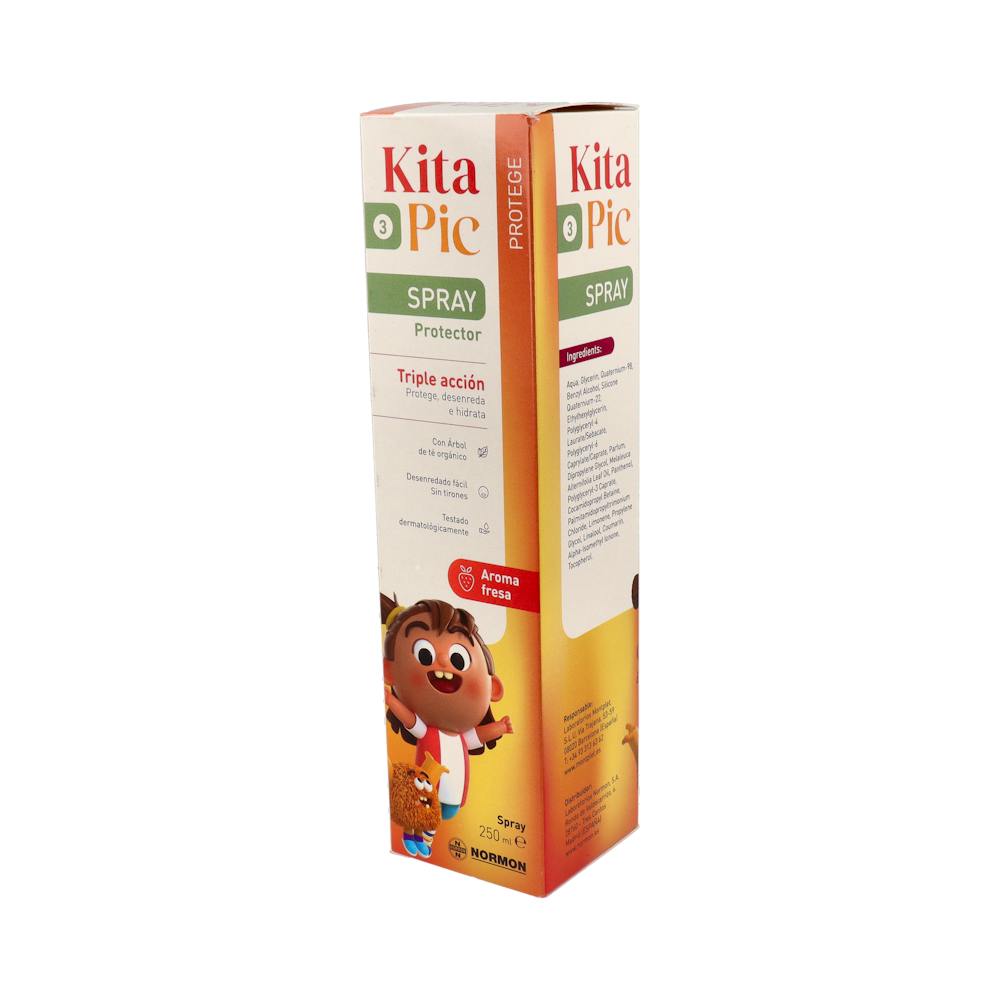 Kitapic Spray Repelente Piojos Aroma Fresa 250 ml